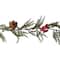 20ct. Warm White LED Red Berry & Pinecone Garland String Lights by Ashland®
